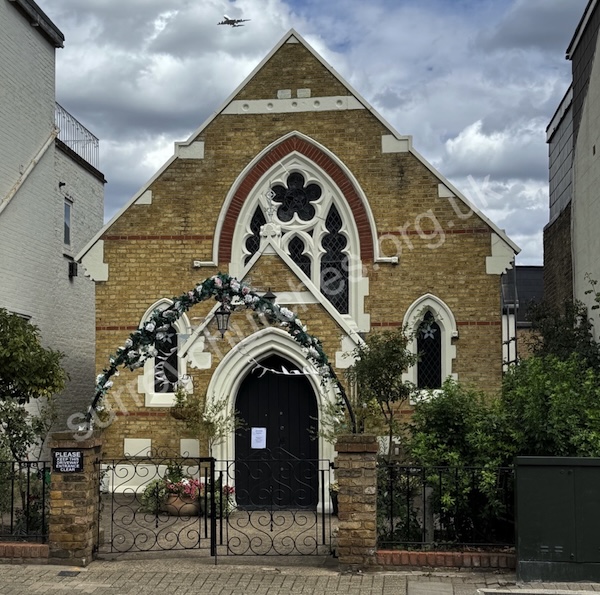 Image of Barnes Healing church, formerly Primitive methodist, formerly Wesleyan Methodist