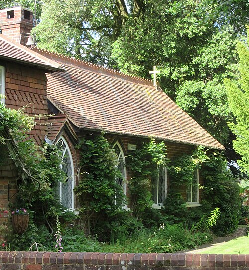 Image of former chapel at Bowlhead Green