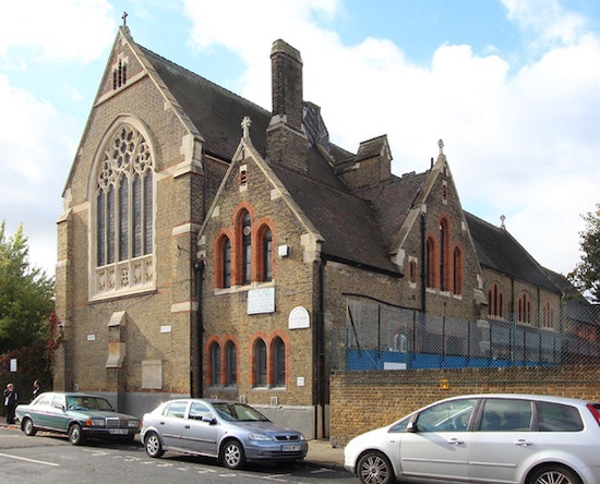 image of the church of St. Bartholomew church, now St. Nectarios