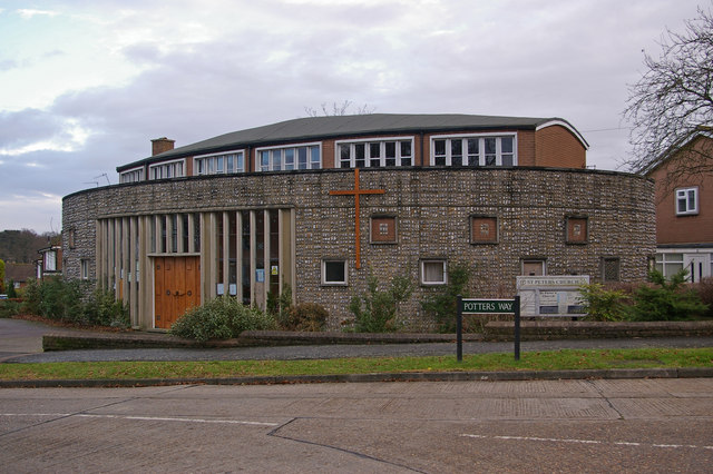 image of the former St Peter's church