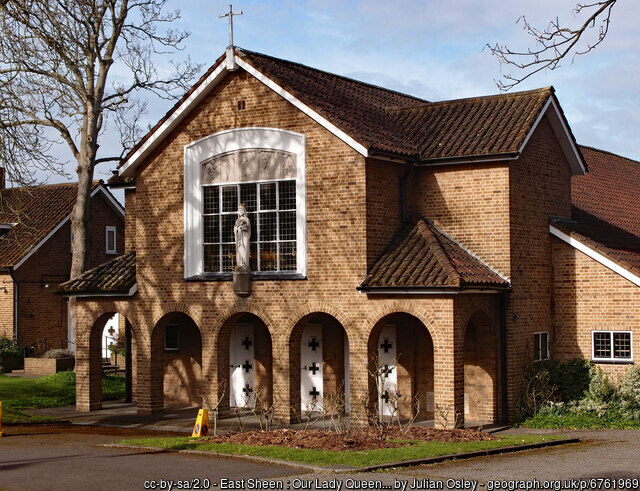 image of Our Lady queen of Peace church