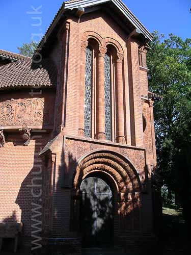 image of cemetery chapel